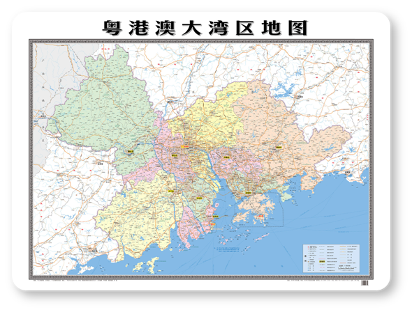 粤港澳大湾区地图